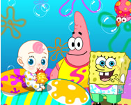 Spongebob and Patrick babies nevelde jtkok